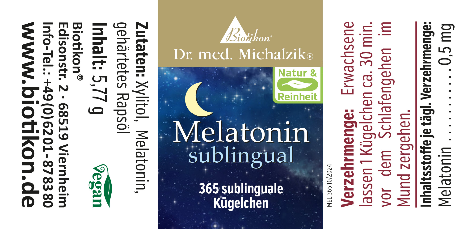 Sublingual Melatonin