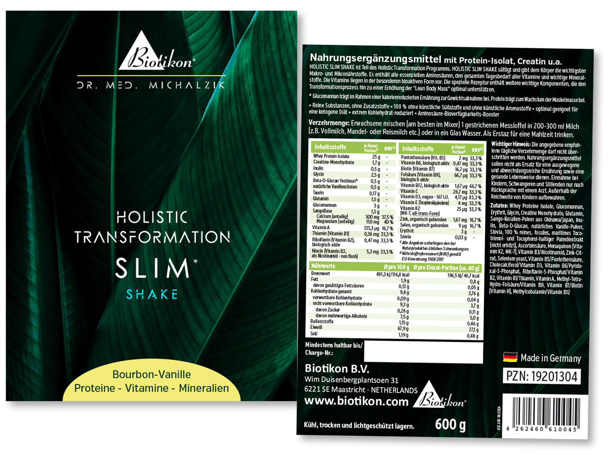 HTP Slim Shake & Metabolism Booster