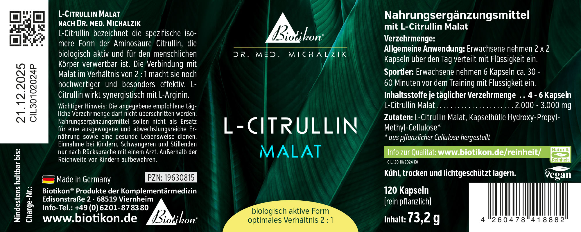 L-Citrulline Malate Powder