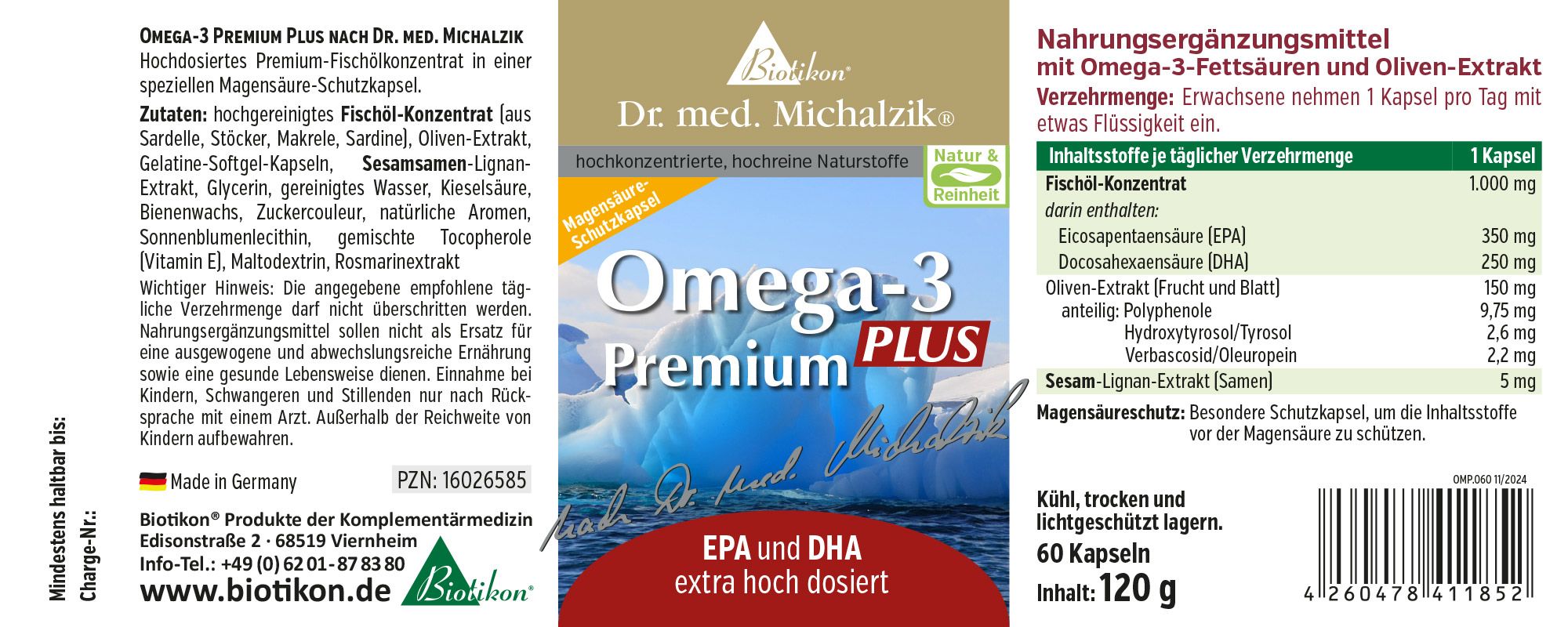 Omega III Premium PLUS