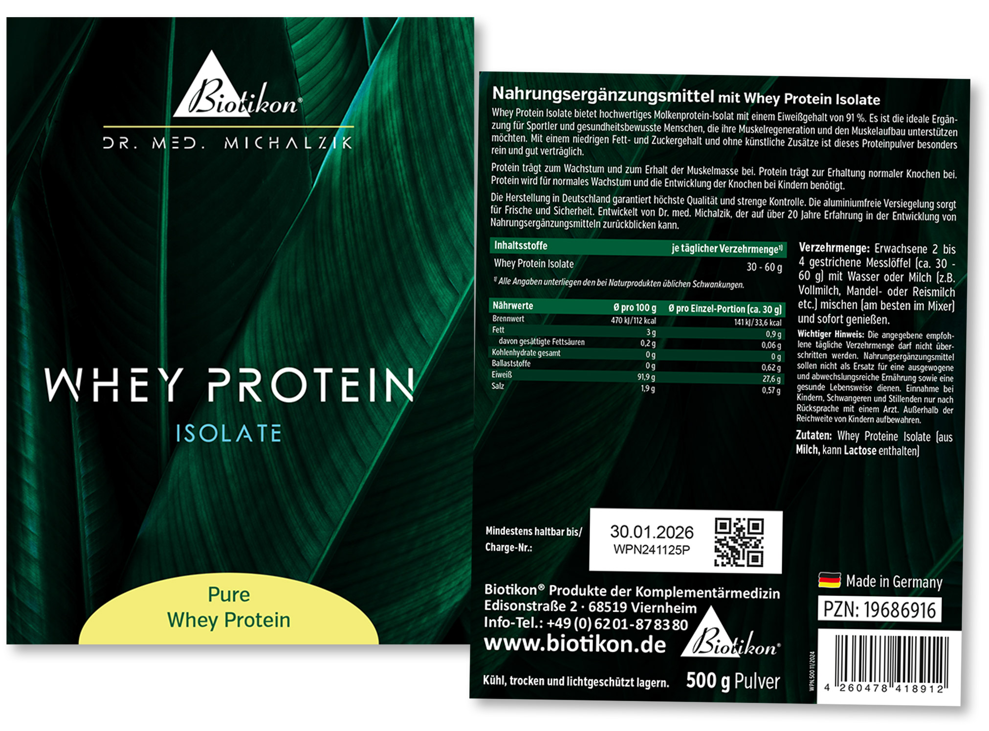 Whey Protein Isolate